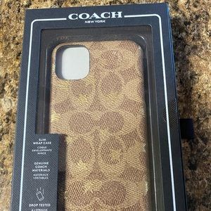 Coach brand new iPhone 11 case